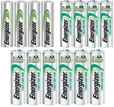 Image of Energizer AA Rechargeable Batteries 1300 2000 2300 mAh