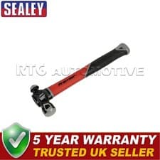 Image of Sealey Premier Ball Pein Hammer with Fibreglass Shaft 16oz BPHG16