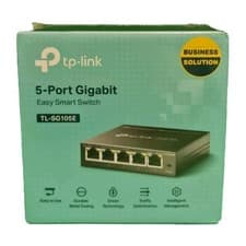 Image of TP-LINK - 5-Port Gigabit Easy Smart Switch - TL-SG105E - NEW SEALED ⭐️⭐️⭐️⭐️⭐️ ✅