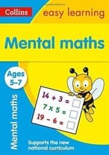Image of Mental Maths Ages 5-7: Ideal for home learning (Collins Easy Learning KS1) by...