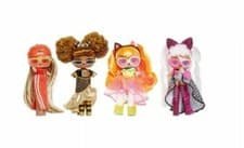 Image of LOL JK Mini Fashion Doll M.C Swag Queen Bee Diva Neon Q.T. OMG 15 Surprises