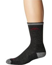 Image of Darn Tough Hiker Crew Socks Men's Medium Black Merino Wool Blend Cushion KFC615