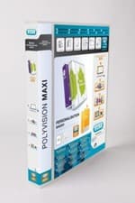 Image of Elba Polyvision Maxi Clear A3 Ring Binder
