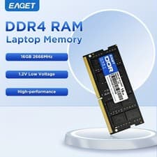 Image of EAGET High-Performance DDR4 RAM 16GB 2666MHz/3200MHz 1.2V UDIMM Laptop Memory