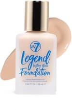 Image of W7 Legend Foundation - Creamy Liquid Foundation for Poreless, Semi-Matte Medi...