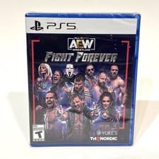 Image of AEW: Fight Forever PS5 (Sony PlayStation 5, 2023) - Brand New Factory Sealed CIB