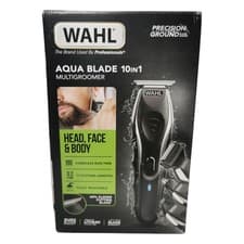 Image of Wahl Aqua Blade 10 in 1 Multigroomer 0.2 25mm 9899-812 New Tatty Box