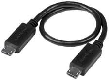 Image of STARTECH - Micro USB to Micro USB 2.0 OTG Lead, 0.2m