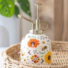 Image of Bee Radiant Print Ceramic Plant Mister