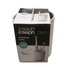 Image of Joseph Joseph Duo Toothbrush Caddy - Easy Clean