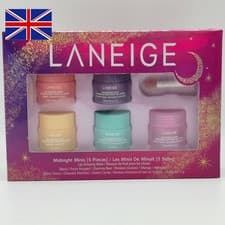 Image of 5PCS Laneige Midnight Minis Set Sleeping Mask Long-Lasting Lip Care Xmas Gift