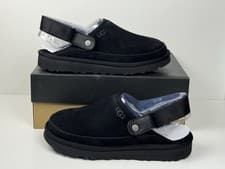 Image of UGG Goldencoast Clog Men's Size 13 Sandal Black Suede M/1142172