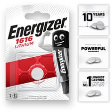 Image of CR1616 ENERGIZER Lithium Batteries 1616 DL1616 3V Coin Cell *EXPIRY 07/2035*