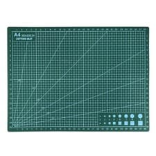 Image of Self-Healing Cutting Mat, 12x9" Double Sided PVC Desk Mat Green