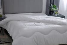Image of 4.5 Tog Microfibre Blend Hotel Suite Summer Duvet All Sizes 100% Cotton Cover