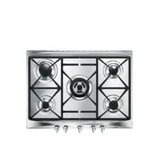 Image of Smeg Cucina 69cm 5 Burner Gas Hob - Stainless Steel SR275XGH2