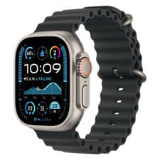 Image of Apple Watch Ultra 2 49MM Silver WiFi + Cellular Black Pristine Condition