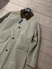 Image of Drake’s Reversible Raglan Mac Harris Tweed Size 44 Brand New