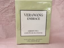 Image of VERA WANG EMBRACE GREEN TEA AND PEAR BLOSSOM 30ML EDT SPRAY | NEW SEALED BOX |