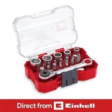 Image of Einhell Premium Drill Driver Bit Set 21 Pieces Universal XS-CASE KWB Accessory
