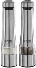 Image of Russell Hobbs Electric Salt & Papper Mill Grinder Set Stainless Steel 23460-56
