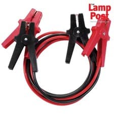 Image of Draper 91891 10mm X 2M Booster Cables Jump Leads Car Bike Motorcycle Van Start