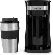 Image of One Cup Coffee Maker – Filter Coffee Machine, Washable & Reusable Filter, Includ