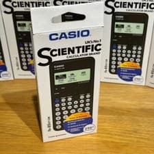 Image of Casio Scientific Calculator School GCSE Black FX-85GT CW New Updated Original