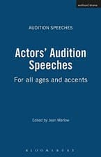 Image of Actors' Audition Speeches: For all ages and accents by Jean Marlow NEW