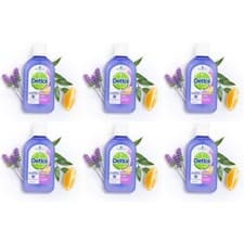 Image of Dettol Disinfectant Liquid Lavender & Orange 500ML x 6