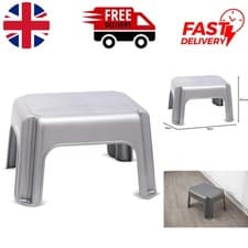 Image of Durable Plastic Step Stool with Slip-Resistant Surface – Ideal for Kitchen Tasks