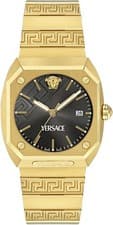 Image of Versace VE8F00424 Antares black gold Stainless Steel Men's Watch NEW