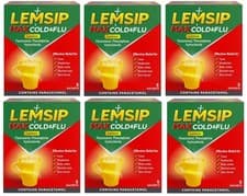 Image of LEMSIP Max Cold & Flu-Lemon (Multipacks of 6)