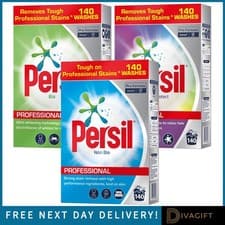 Image of PERSIL NON BIO COLOUR PRO FORMULA PROFESSIONAL SOAP WASHING POWDER 140 WASHES