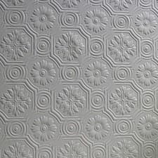 Image of Anaglypta White Textured Embossed Paintable Wall & Ceiling Wallpaper -Full Range