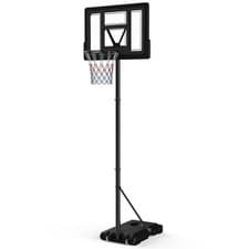 Image of 10ft Basketball Hoop Freestanding 135-305cm Height Adjustable Stand With Wheels