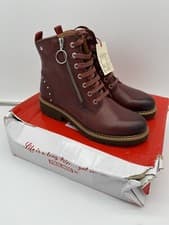 Image of Pikolinos Vicar W0V Leather Boots Arcilla Womens in Uk 4 BRAND NEW