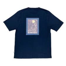 Image of Genuine KANGOL T-Shirt TEE KING T-Shirt Male Blue M - KAS23-TSH11-139-M