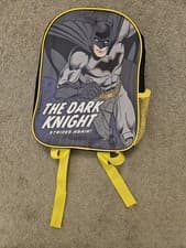 Image of DC The Dark Knight Batman Backpack Excellent Condition with Tags