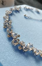Image of Swarovski CONSTELLA Necklace/ silver. Original price was £280