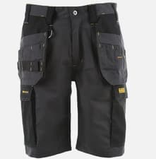 Image of Dewalt Cheverley Rip Stop Shorts Grey W32 5055160047155