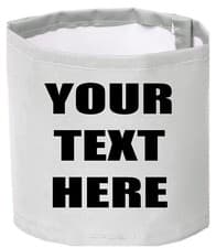 Image of Personalised Captains Armband Custom Printed Hi Vis High Viz Football Sports