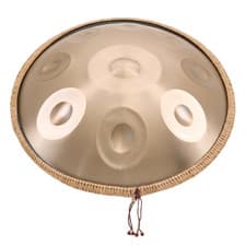 Image of Tetra Handpan Drum 19" 9 Notes 440Hz Steel Tongue Drum Beginner Meditation Yoga