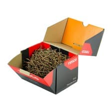 Image of Packs of 1000 Timco SOLO YELLOW WOODSCREW POZI COUNTERSUNK SOLOC 3 4 4.5 5 6mm