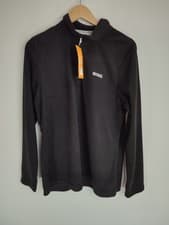 Image of 1416 Regatta Women's Sweethart Lightweight Half-Zip Fleece Black Size 16 BNWT