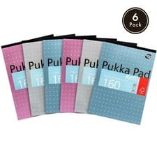 Image of Pukka A4 Refill Pad FSC Mix Pack of 6