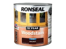Image of Ronseal 10 Year Woodstain Walnut 750ml