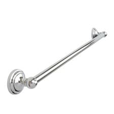 Image of Single Towel Rail Holder 60cm Bar Wall Mounted Bathroom Kitchen Chrome