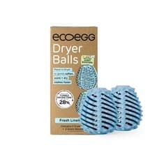 Image of Ecoegg Dryer Balls Fresh Linen Reduces Drying Time Tumble Dryer Balls