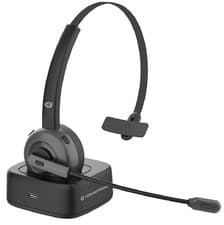 Image of Conceptronic POLONA03BDA Wireless Bluetooth Headset With Charging Dock & Bluetoo